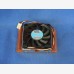 Copper Heatsink  60 x 89 mm w. 12 V fan